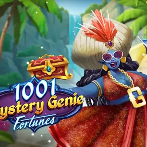 1001 Mystery Genie Fortunes oyununun kapak görseli