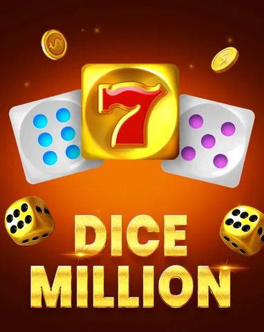 Dice Million için özgün tanıtım görseli: slot oyunu düzenini soyut geometrik desenle gösterir.