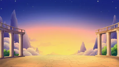 Divine Drop için özgün tanıtım görseli: slot oyunu düzenini soyut geometrik desenle gösterir.
