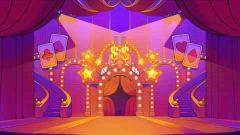 Donny Dough için özgün tanıtım görseli: slot oyunu düzenini soyut geometrik desenle gösterir.