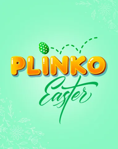 Easter Plinko için özgün tanıtım görseli: slot oyunu düzenini soyut geometrik desenle gösterir.