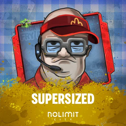 Supersized oyununun kapak görseli