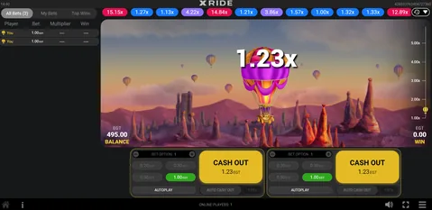 X Ride oyununun kapak görseli